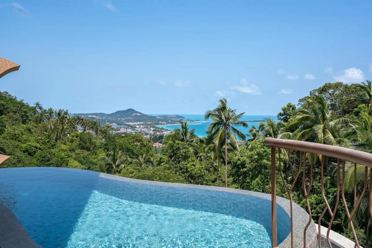 Villa Lola 2Br - Private Infinity Pool & Sea View 차웽 외부 사진