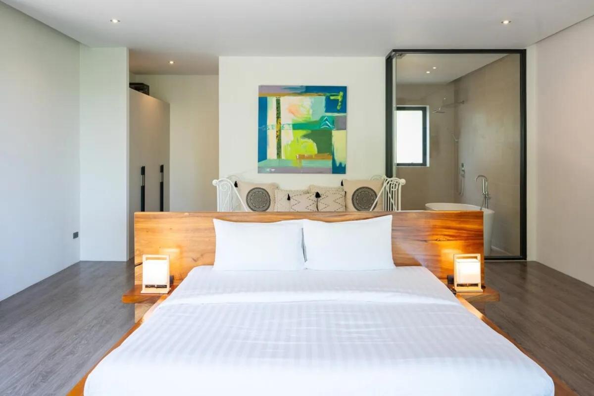 Villa Lola 2Br - Private Infinity Pool & Sea View 차웽 외부 사진