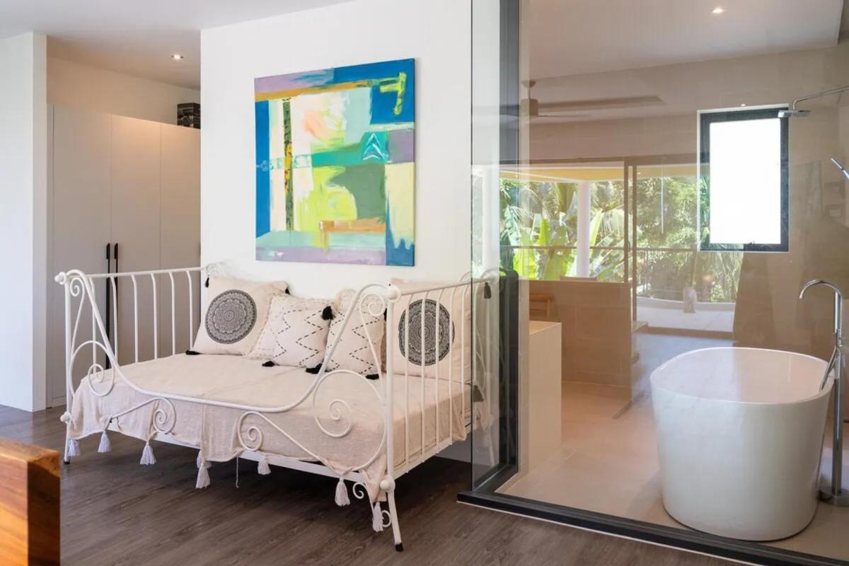 Villa Lola 2Br - Private Infinity Pool & Sea View 차웽 외부 사진