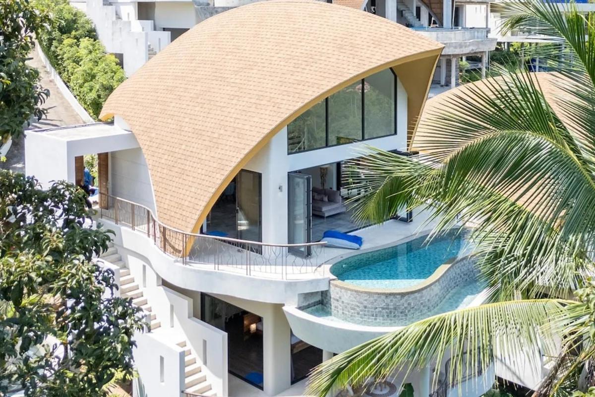 Villa Lola 2Br - Private Infinity Pool & Sea View 차웽 외부 사진